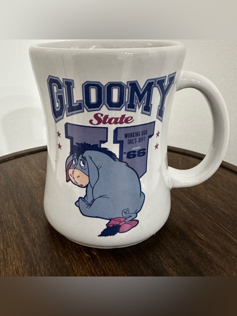 Disney Store Exclusive Eeyore "Gloomy State" Coffee Mug - Picture 2 of 7
